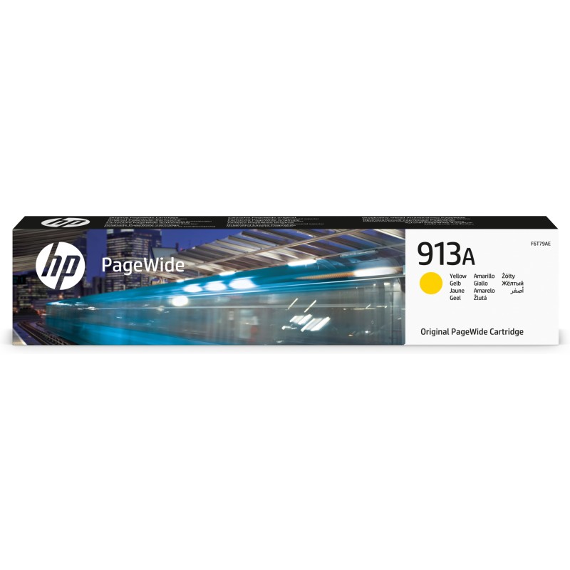 HP 913A Original Druckerpatrone Gelb ca. 3.000 Seiten F6T79AE per PageWide